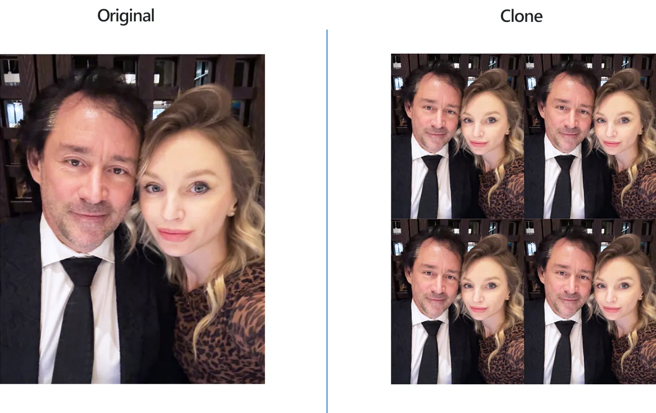 How to clone picture with reaConverter