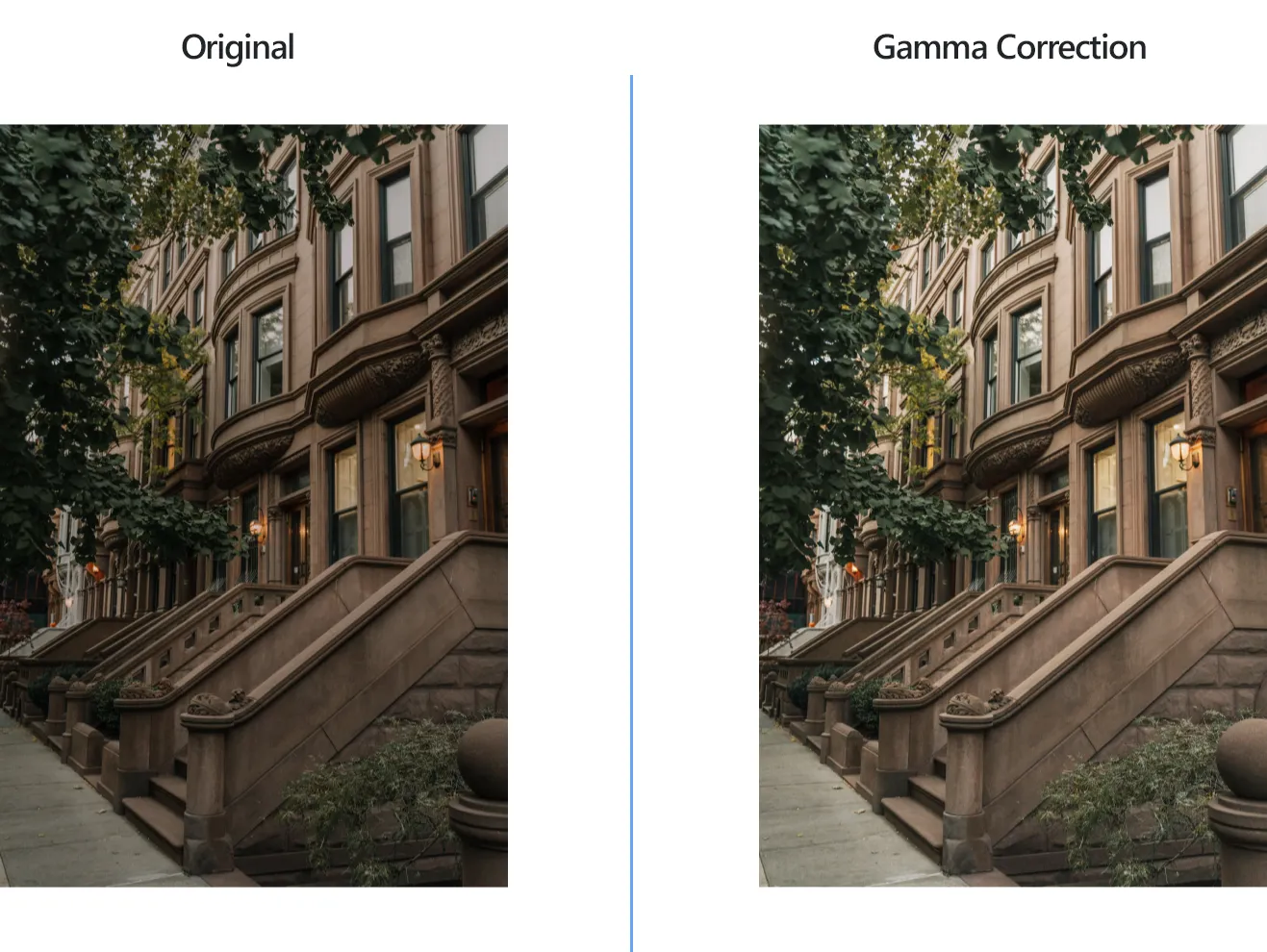 How to apply gamma correction using reaConverter